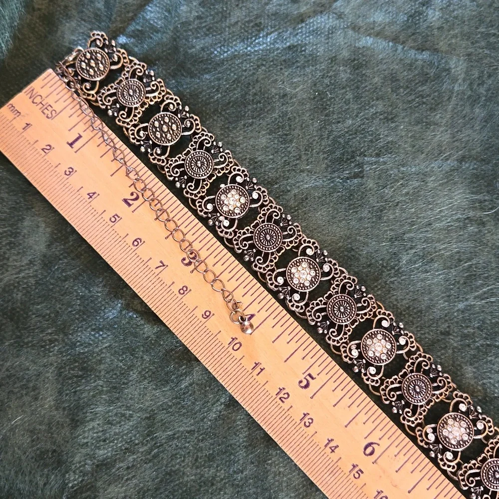 Vintage Bejeweled Chocker Necklace